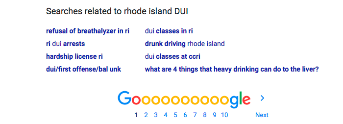 rhode island dui search