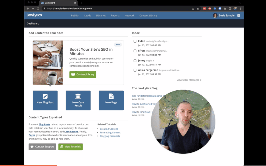 Feature Announcement: LawLytics Content Generator