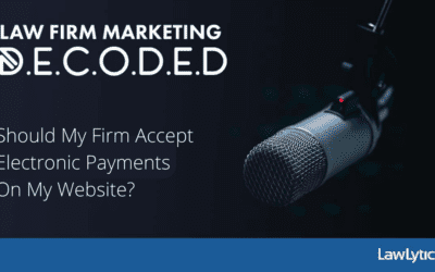 Should My Firm Accept Electronic Payments On My Website?