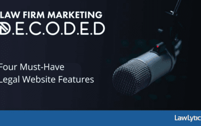 Four Must-Have Legal Website Features