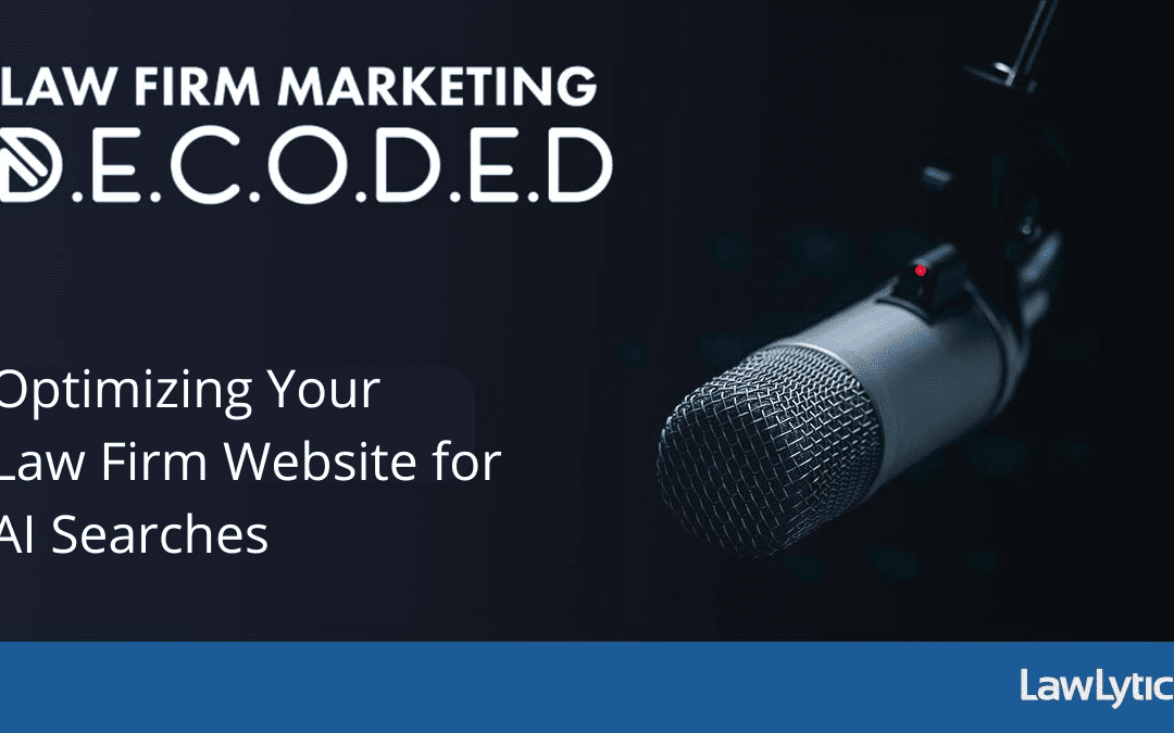 Optimizing Your Law Firm Website for AI Searches